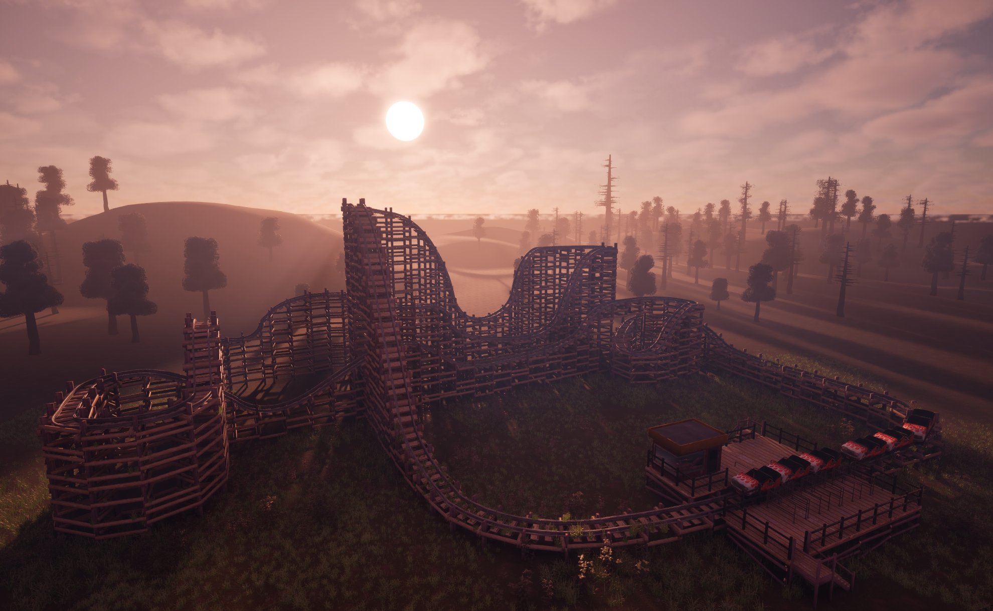 Procedural Roller Coaster